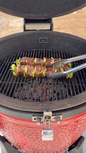 Grilled Steak & Shrimp Skewers | Burnt_Pellet_BBQ