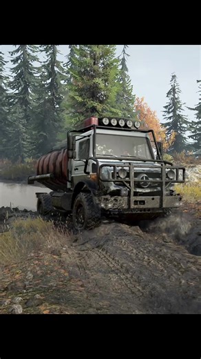 Unimog AWD Off-Road Adventures in Snow and Mud