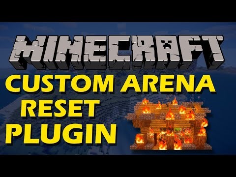 Undo griefing in Minecraft with CustomArenaReset Plugin