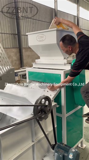 How to separate Palm fruits #factory #machine #palm sheller machine