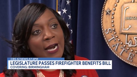 Firefighter Parkison's disability bill passes Alabama Legislature after CBS 42 report