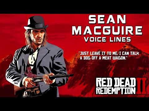 Red Dead Redemption 2: Sean MacGuire Voice Lines