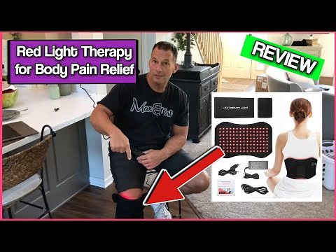Red Light Therapy for Body Pain Relief Skin, 660nm & 880nm Near Infrared Light Therapy Pads with Tim