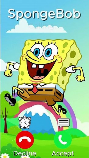calling spongebob #spongebob #fyp #cartoon #viralvideo #gaming