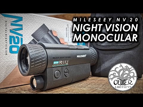 Mileseey NV20 Night Vision Monocular: Engineering Grade...Very Nice!