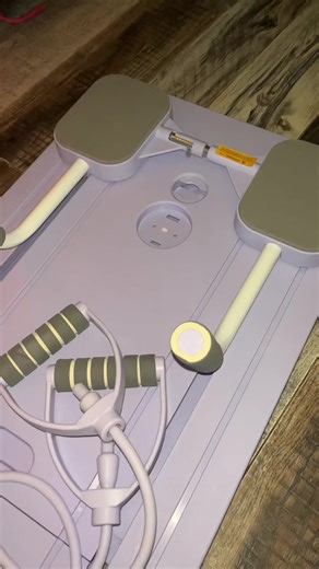 Strengthen, stretch, and tone from home with the UMAY Multi-Functional Ab Exercise Board, your all-in-one Pilates and core-training essential 💪✨. Designed to support a full range of low-impact exercises, this board helps you target abs, obliques, lower back, glutes, and more while keeping your movements controlled and comfortable. The curved ergonomic design supports your spine, making it ideal for sit-ups, Pilates routines, stretching, and mobility work. Lightweight and easy to store, it’s per