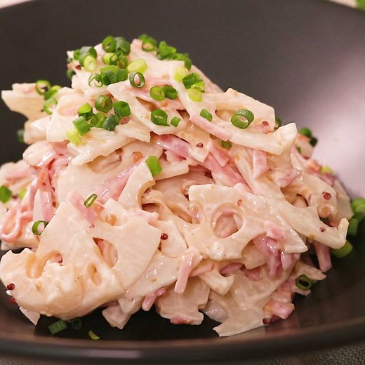 パパッと！れんこんサラダ 作り方・レシピ | クラシル