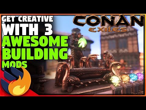 3 AWESOME BUILDING MODS YOU SHOULD TRY | Conan Exiles |