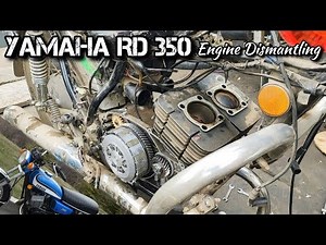 Yamaha RD 350 Engine Dismantling / Rockfort Motor works