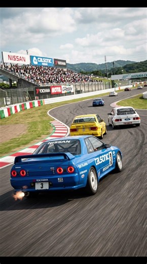 Why They Called It GODZILLA 🦖 (Nissan Skyline R32) #shorts