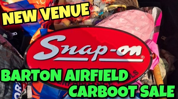 GREAT finds at NEW Car Boot Sale venue Barton Airport BOLO southpark plush BARGAIN HUNT