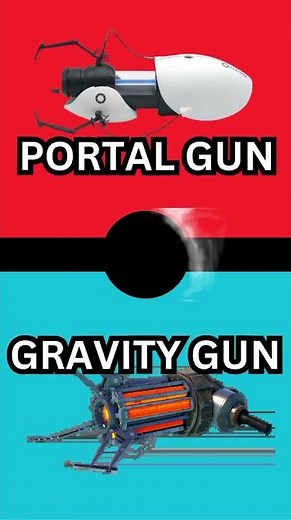 Portal Gun vs Gravity Gun: The Ultimate Physics-Based Weapon Battle!