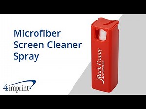 Microfiber Screen Cleaner Spray from 4imprint