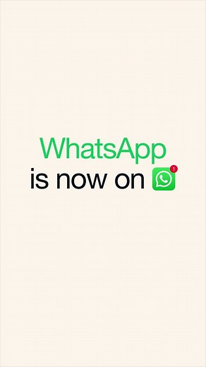 WhatsApp on Instagram: "   Introducing WhatsApp Chat  — our official chat where we’ll share the latest tips, tricks, product and privacy updates that make WhatsApp even better for you. Keep an eye out  for our first chat about two-step verification "