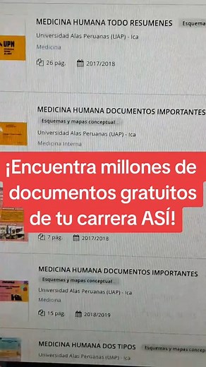 ¡Encuentra documentos gratis de tu carrera ASÍ! 🤯🤯 ✅👉Pregunta por nuestros servicios de tesis: https://bit.ly/37174IT ✅👉Inscríbete en el mejor programa de tesis de Latinoamérica MI TESIS DE DE ÉXITO : https://bit.ly/3Vgp71G ✅👉Libro 7 secretos para hacer una tesis de éxito: https://a.co/d/8plCgww ✅👉Curso online APA para una tesis de éxito: https://bit.ly/3EtLidZ ✅👉Cómo hacer un Proyecto de Tesis de Éxito - Paso a paso: https://bit.ly/3tO73jC #docsity #artículos #apuntes #curso #carrerauniv