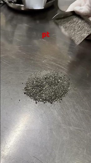 Sampling of materials containing precious metals