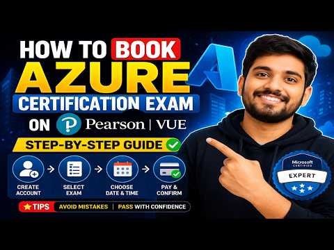 Complete Azure Exam Booking Process on Pearson VUE