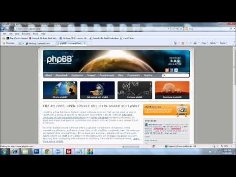 How To Add Install A phpbb Forum On A Godaddy Hosted Website Setup