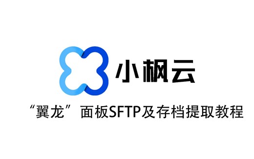 【小枫云】“翼龙”面板SFTP教程及存档提取教程