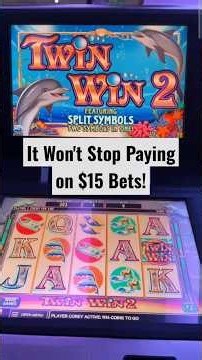 It Won't Stop Paying on $15 Bets! Twin Win 2 Live at Aria!