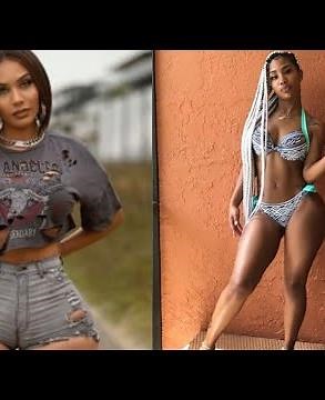 Black Women in Shorts & Bikinis 7