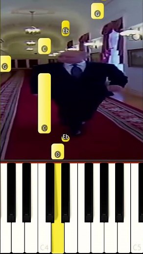 Wide Putin Walking - Piano Duet