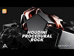 Houdini Tutorial | PROCEDURAL ROCK