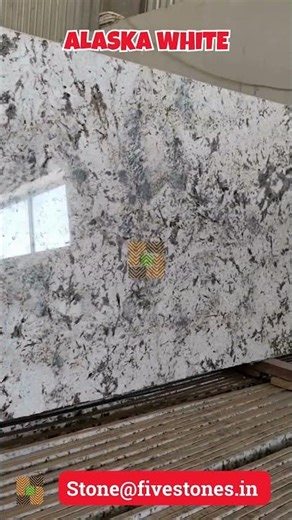 Alaska White Granite | Polished Slabs from India