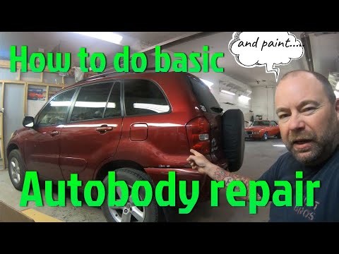 How to do autobody repairs and paint!