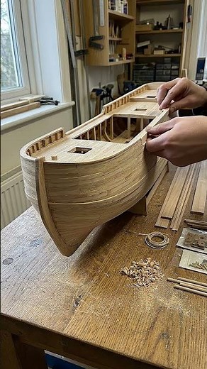 Building a Wooden Ship Model From Scratch
