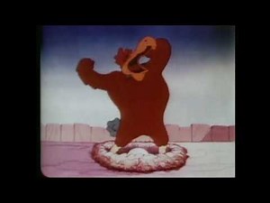 Screen Song Base Brawl 1948 Animated Short Cartoon