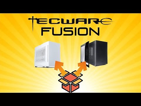 Tecware Fusion ITX/mATX SFF case and Tempered Glass Chill Unboxing