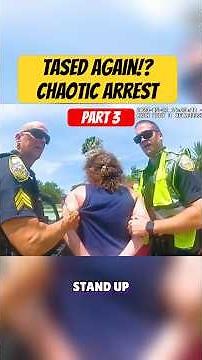 Officers Tase Woman During Chaotic Arrest: Intense Bodycam Footage #PoliceEncounter #Taser #Shorts