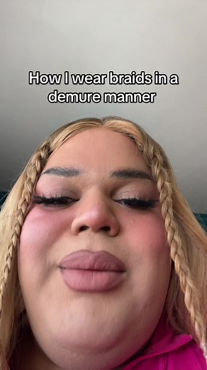 How to Wear Braids in a Demure Manner