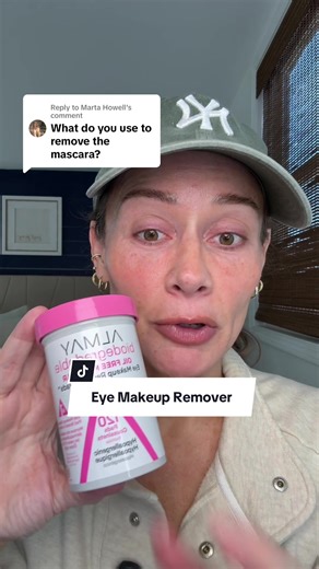 Replying to @Marta Howell Almay Eye Makeup Remover Pads Gentle, effective, and so easy to use. These remove eye makeup without tugging or irritation and are perfect for sensitive eyes. A staple I always keep on hand. #Almay #MakeupRemoverPads #SensitiveEyes #GentleSkincare #EverydayEssential