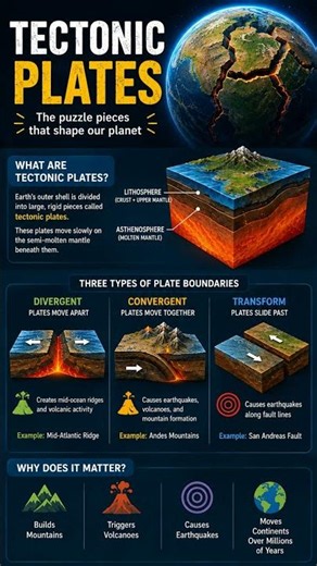EARTH: tectonic plates