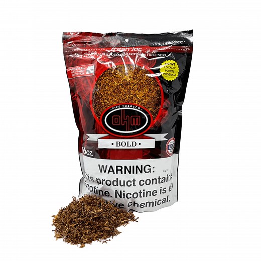 OHM Bold Pipe Tobacco - 1lb Bag - Windy City Cigars
