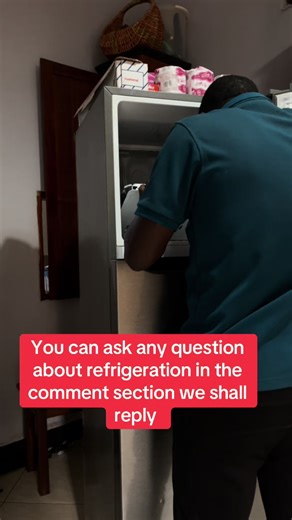 We do all refrigeration service and maintenance #fridge #fridgecheck