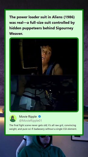 Aliens 1986 Power Loader Was a Real Full-Size Suit Controlled by Hidden Puppeteers