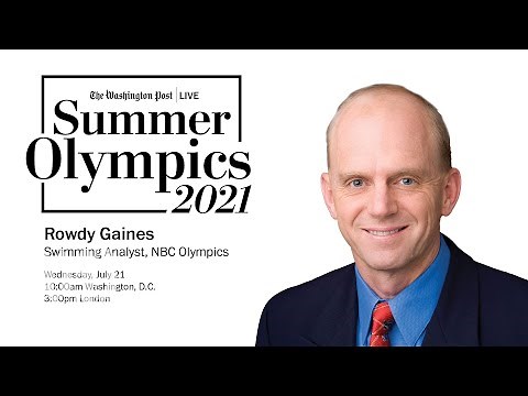 NBC swimming analyst Rowdy Gaines talks about the Summer Olympics (Full Stream 7/21)
