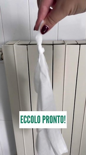 Come togliere la Polvere dal Termosifone con il Metodo del Nodo
