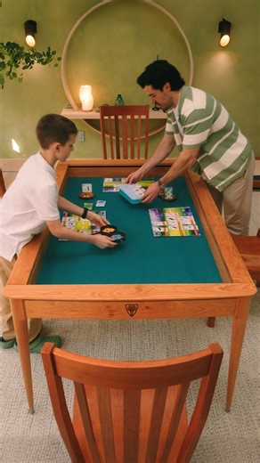 139K views · 882 reactions | Game night doesn’t stop for spills Mid-century style Gaming Table launching on April 29th, 2PM ET! Follow the Kickstarter page now, Link in Bio #boardgame #gamingtable #midcentury #tabletopgaming | Wyrmwood | Facebook