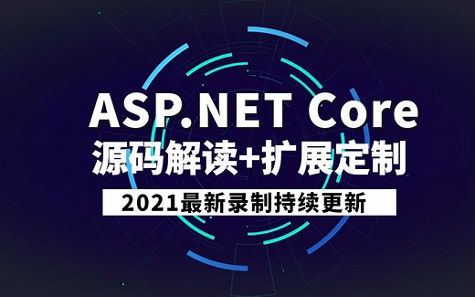 2021 ASP.NET Core源码解读+扩展定制(中间件middleware/kestrel/.NET Core/.NET5/.NET6/C#)B0298