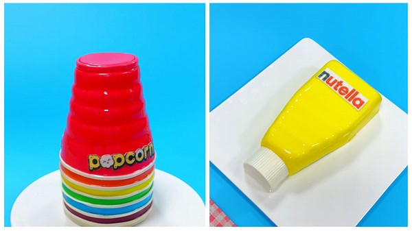 Creating a Statisfying & Beautiful Cake 🎂 Pure Baking Joy