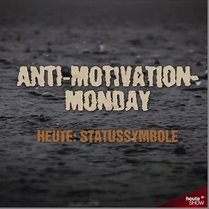 Der schlechte Start in die Woche zum Thema Statussymbole mit Sebastian Pufpaff | ZDF heute-show