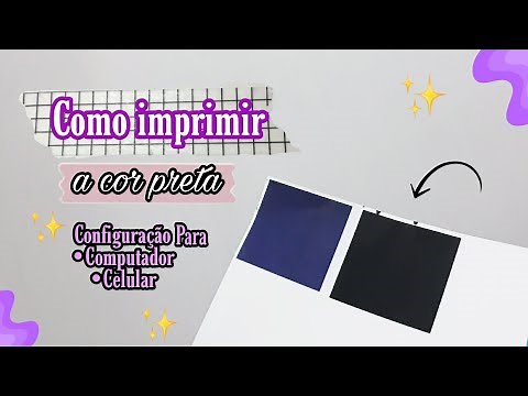 Como imprimir a cor preta mais forte - Cor preta mais forte na impressão | Sheila Fernandes