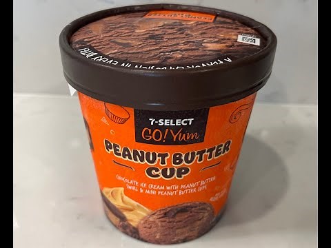 7-Eleven 7-Select Go! Yum Peanut Butter Cup Ice Cream Review