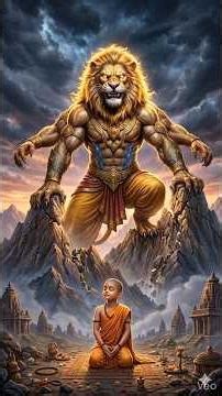 😱 जब खंभा फाड़कर प्रकट हुए नरसिंह भगवान! हिरण्यकश्यप का अंत | Narasimha Avatar #narsimha #bhakti
