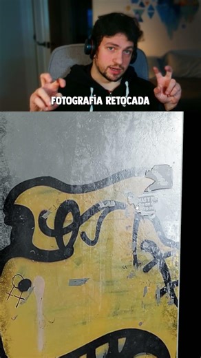 Este graffiti lo hice con fotometría para texturizado #3D en Substance Painter