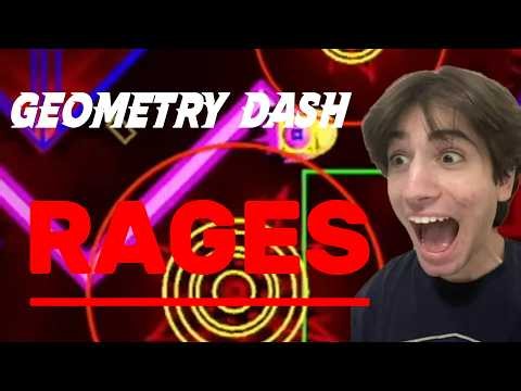 GEOMETRY DASH BUT ITS ONLY RAGE CLIPS!!!